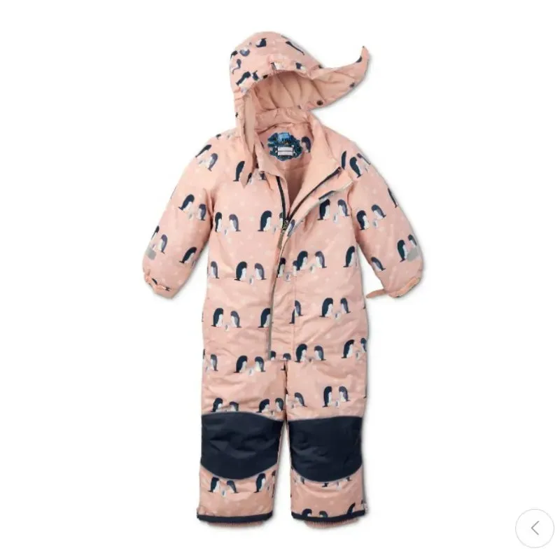 -30 One-piece Waterproof Toddler Ski Suit with Wool Clip