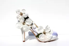Dogwood Flower Bridal Heel