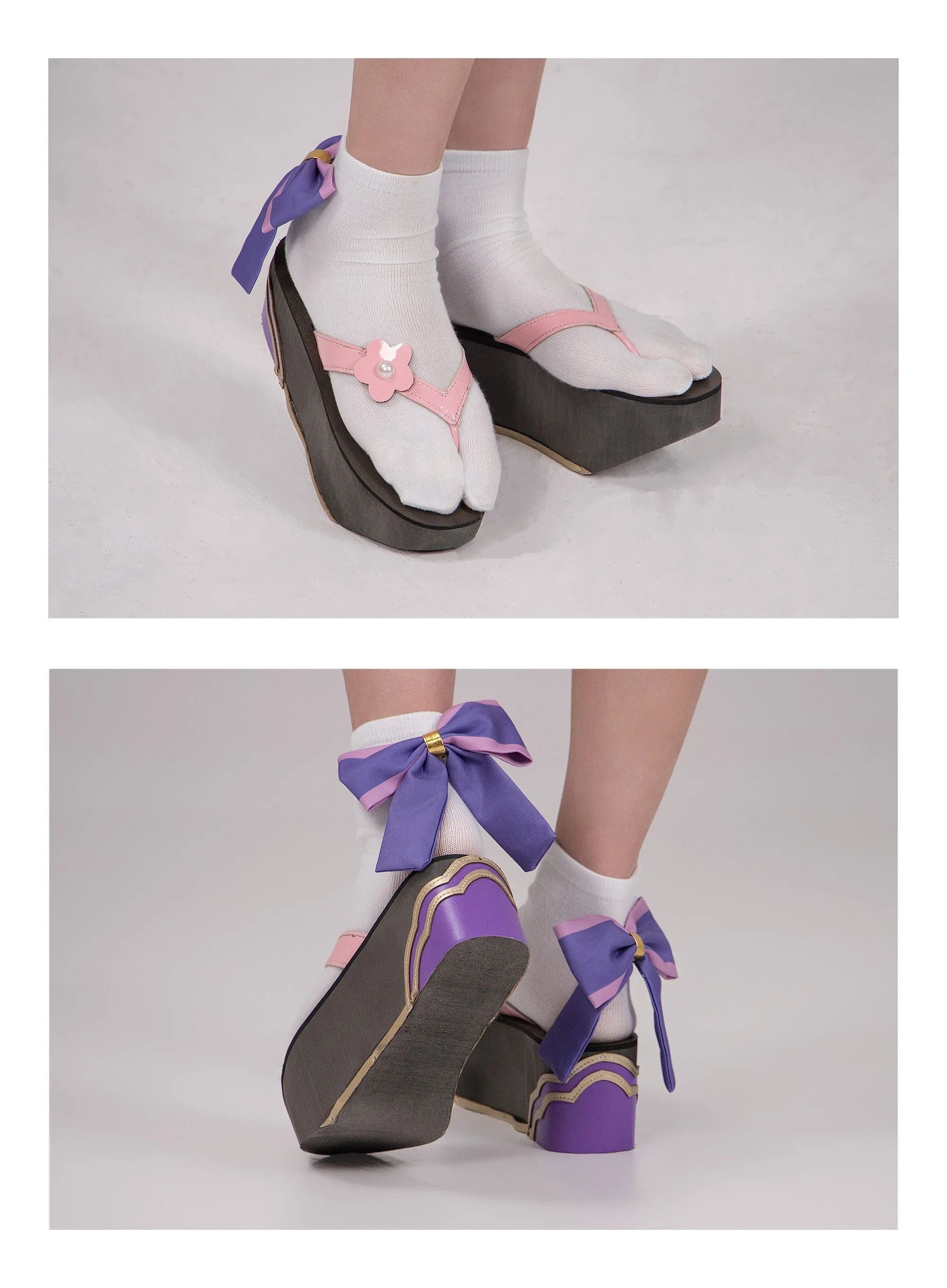 Genshin Impact Yumemizuki Mizuki Game Cosplay Shoes