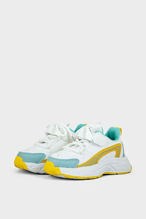 Girls Casual Sneakers GC7506-Yellow