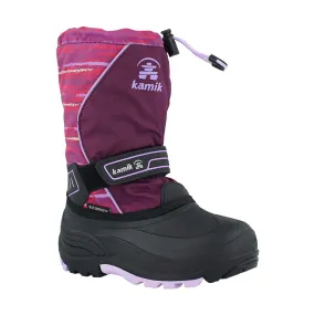 Kamik- Kids Winter Boots Snowcoast Grape Lavender