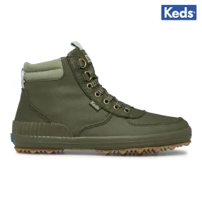 Keds Women's Scout Boot III Splash Twill Olive | WF65708