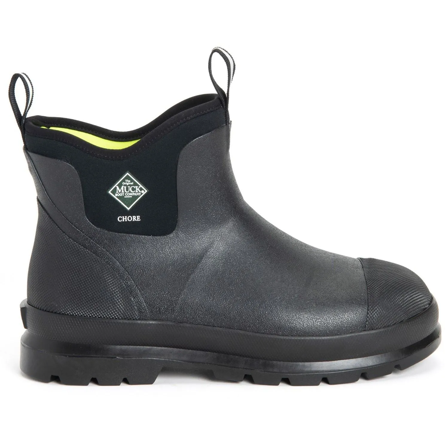 Muck Boots Men's Chore Classic Chelsea Rain Boot in Black 4 to 12