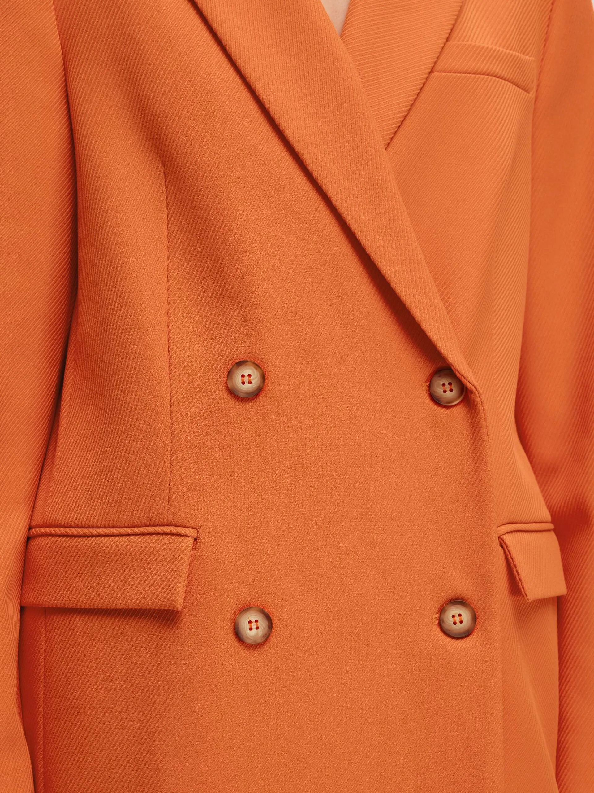 Mynella Relaxed Blazer - Orangeade