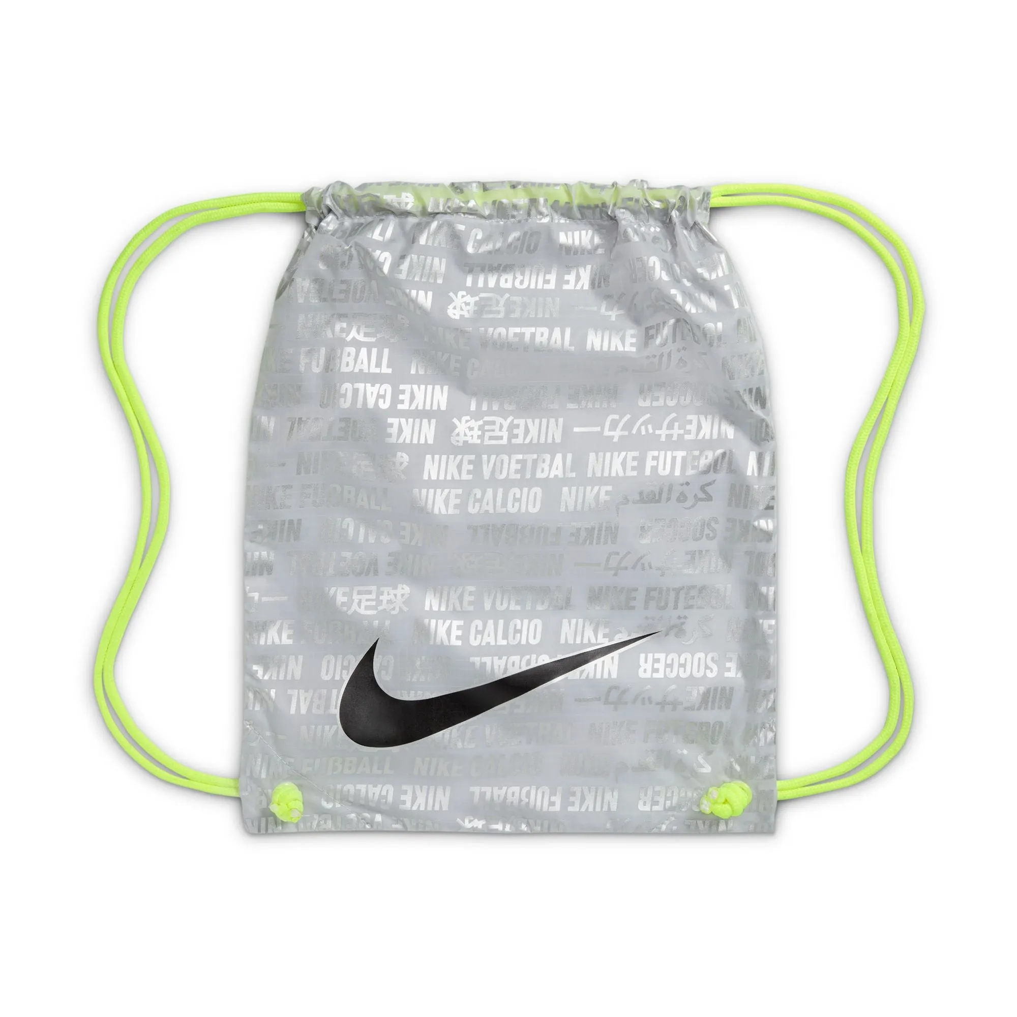 Nike Phantom GX Elite FG Firm Ground Soccer Cleat -Metallic Silver/ Black Volt