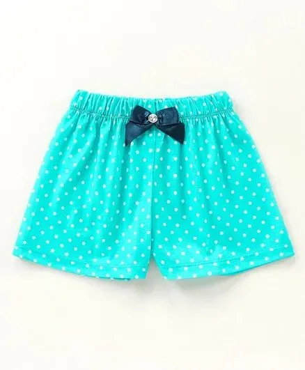 Polka Front Frill Top and Short Set