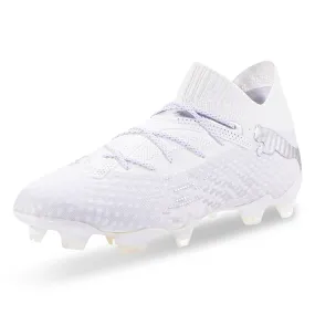 Puma Future 7 Ultimate FG/AG Soccer Cleats (Puma Silver/Puma White)