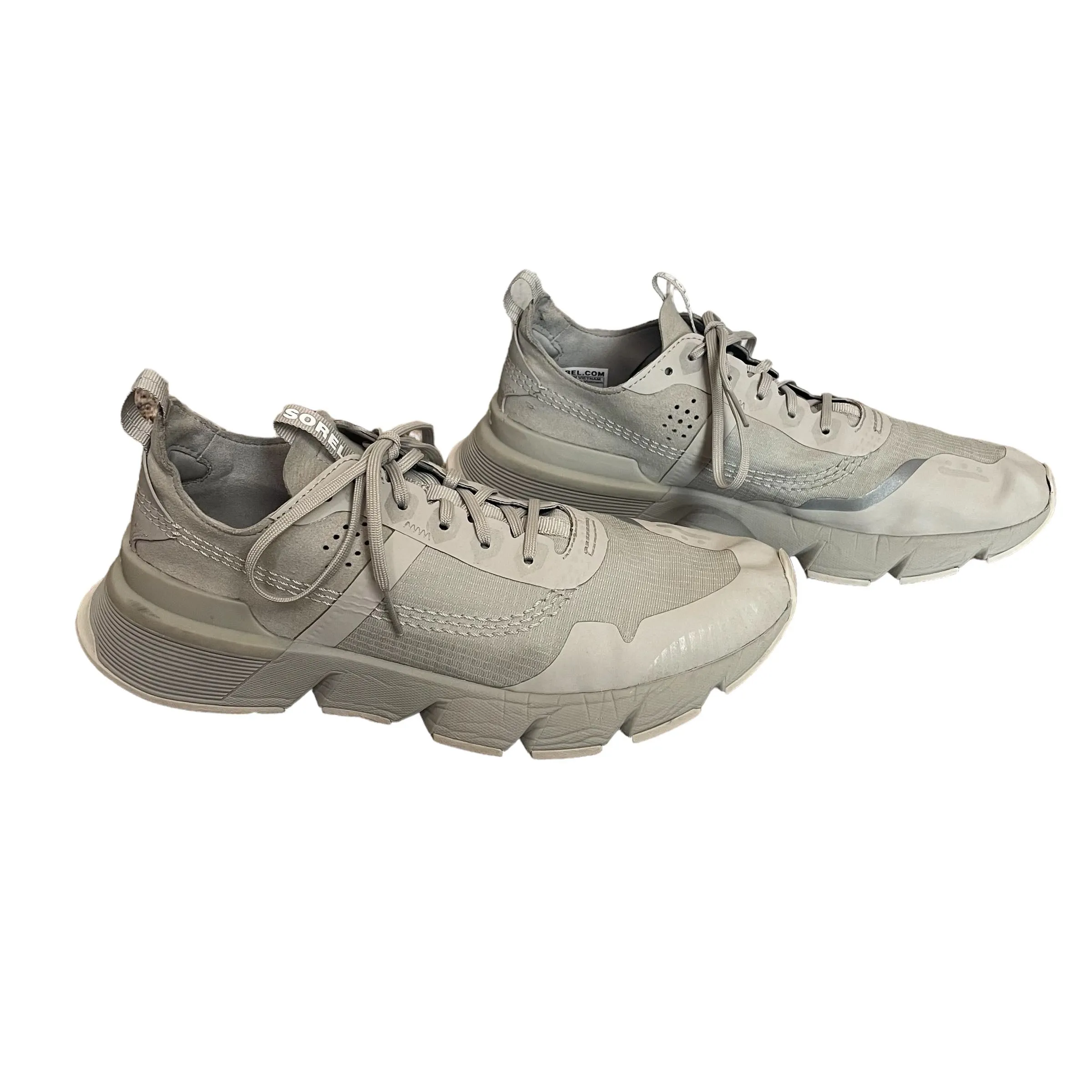 Sorel | Women's Light Gray Kinetic Sneakers | Size: 9