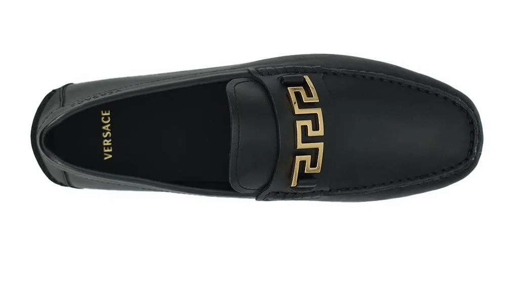 Versace Sort Læder Sko